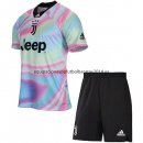 Nuevo Camisetas EA Sport Ninos Juventus Rosa Liga 18/19 Baratas