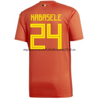 Nuevo Camisetas Belgica 1ª Liga Equipación 2018 Kabasele Baratas