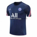 Nuevo Camisetas Entrenamiento Paris Saint Germain 20/21 Azul Marino Baratas