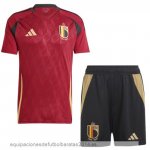 Nuevo 1ª Conjunto De Niños Belgica 2024 Rojo Baratas Nuevo 1ª Conjunto De Niños Belgica 2024 Rojo Baratas