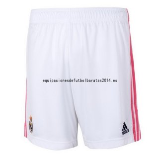 Nuevo Camisetas Real Madrid 1ª Pantalones 20/21 Baratas