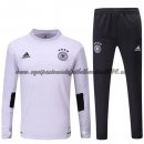 Nuevo Camisetas Chaqueta Conjunto Completo Alemania Blanco Liga Europa 2017 Baratas