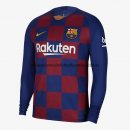 Nuevo Camisetas Manga Larga Barcelona 1ª Liga 19/20 Baratas