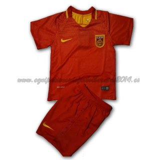 Nuevo Camisetas Ninos China 1ª Liga Europa 2017 Baratas