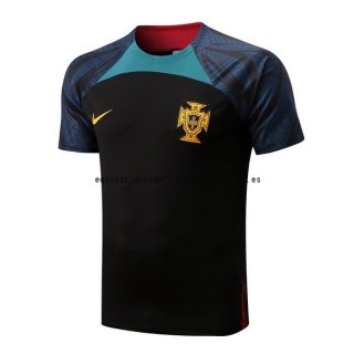 Nuevo Entrenamiento Portugal 2022 Negro Baratas