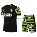 Nuevo Entrenamiento Conjunto Completo Borussia Dortmund 22/23 Negro Amarillo Baratas