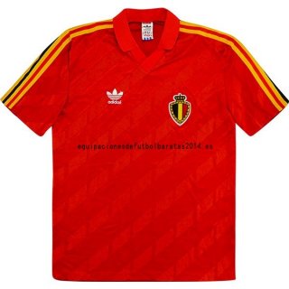 Nuevo Camiseta 1ª Equipación Bélgica Retro 1986 Baratas