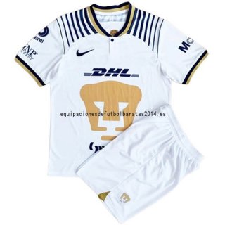 Nuevo 1ª Camiseta Conjunto De Niños UNAM Pumas 22/23 Baratas