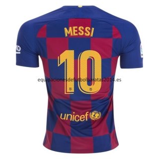 Nuevo Camisetas Barcelona 1ª Liga 19/20 Messi Baratas