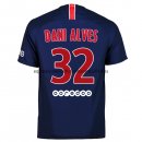 Nuevo Camisetas Paris Saint Germain 1ª Liga 18/19 Dani Alves Baratas