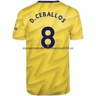 Nuevo Camisetas Arsenal 2ª Liga 19/20 D.Ceballos Baratas