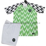 Nuevo Camisetas Conjunto De Ninos Nigeria 1ª Liga 2018 Baratas