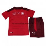Nuevo Camisetas Suiza 1ª Equipación Niños 2021 Baratas