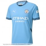 Nuevo Tailandia 1ª Camiseta Manchester City 24/25 Azul Baratas Nuevo Tailandia 1ª Camiseta Manchester City 24/25 Azul Baratas