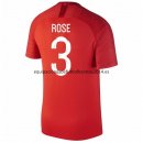 Nuevo Camisetas Inglaterra 2ª Liga Equipación 2018 Rose Baratas