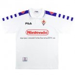 Nuevo 2ª Camiseta Fiorentina Retro 1998/1999 Blanco Baratas