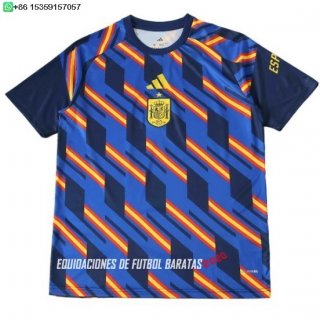 Nuevo Tailandia Especial Camiseta España 2026 Azul Rojo Baratas