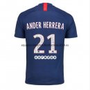 Nuevo Camisetas Paris Saint Germain 1ª Liga 19/20 Ander Herrera Baratas