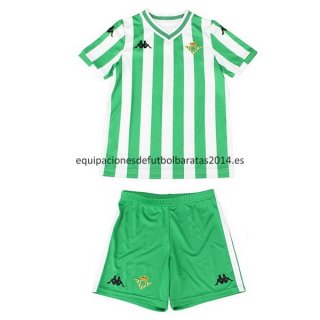 Nuevo Camisetas Conjunto Completo Ninos Real Betis 1ª Liga 18/19 Baratas