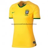 Nuevo Camisetas Mujer Brasil 1ª Liga 2019 Baratas