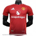 Nuevo 1ª Jugadores Camiseta Manchester United 24/25 Rojo Baratas Nuevo 1ª Jugadores Camiseta Manchester United 24/25 Rojo Baratas