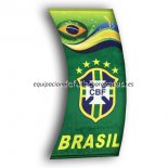 Futbol Bandera de Brasil Verde