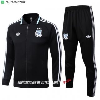 Nuevo Conjunto Completo Ropa Deportiva Con Cremallera Larga Argentina 2026 Negro Baratas
