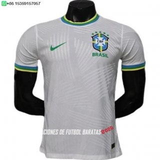 Nuevo Especial Jugadores Camiseta Brasil 2026 Blanco Verde Baratas