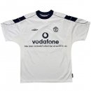Nuevo 2ª Camiseta Manchester United Retro 2000 2001 Blanco Baratas