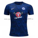 Nuevo Camisetas Chelsea Entrenamiento 17/18 Azul Baratas