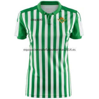 Nuevo Camisetas Mujer Real Betis 1ª Liga 19/20 Baratas