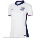 Nuevo 1ª Camiseta Mujer Inglaterra 2024 Blanco Baratas Nuevo 1ª Camiseta Mujer Inglaterra 2024 Blanco Baratas