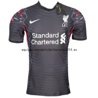 Nuevo Tailandia Camiseta Especial Jugadores Liverpool 21/22 Negro Baratas