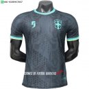 Nuevo Especial Jugadores Camiseta Brasil 2026 Negro Verde Baratas Nuevo Especial Jugadores Camiseta Brasil 2026 Negro Verde Baratas