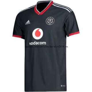 Nuevo Tailandia 1ª Camiseta Orlando Pirates 2022 2023 Negro Baratas