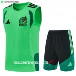 Nuevo Entrenamiento Sin Mangas Conjunto Completo México 2026 Verde Baratas Nuevo Entrenamiento Sin Mangas Conjunto Completo México 2026 Verde Baratas