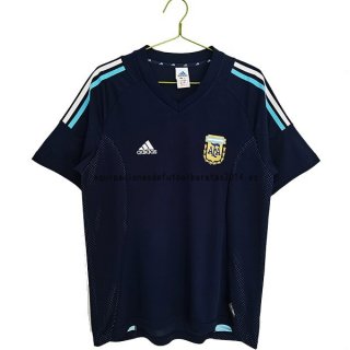 Nuevo 2ª Camiseta Argentina Retro 2002 Azul Baratas