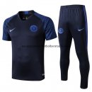 Nuevo Camisetas Chelsea Conjunto Completo Entrenamiento 19/20 Baratas Azul Marino