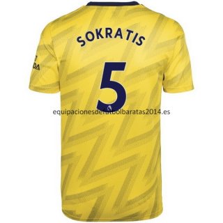 Nuevo Camisetas Arsenal 2ª Liga 19/20 Sokratis Baratas