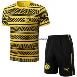 Nuevo Entrenamiento Conjunto Completo Borussia Dortmund 22/23 Amarillo Negro Baratas