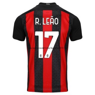 Nuevo Camiseta AC Milan 1ª Liga 20/21 R.Leao Baratas