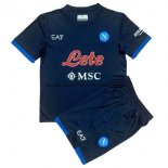 Nuevo Camiseta Especial Conjunto De Niños Napoli 21/22 Azul Marino Baratas