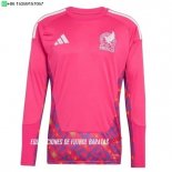 Nuevo Tailandia Portero Manga Larga Mexico 2026 Rosa Baratas Nuevo Tailandia Portero Manga Larga Mexico 2026 Rosa Baratas