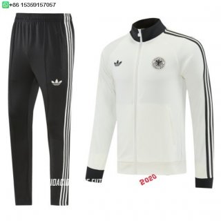 Nuevo Conjunto Completo Ropa Deportiva Con Cremallera Larga Alemania 2026 Amarillo Baratas