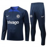 Nuevo Chaqueta Chelsea 22/23 Azul Marino Baratas