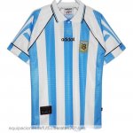 Nuevo 1ª Camiseta Argentina Retro 1996 Azul Baratas