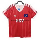 Nuevo 2ª Camiseta Hamburgo Retro 1983 1984 Rojo Baratas