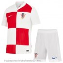 Nuevo 1ª Conjunto De Niños Croacia 2024 Rojo Blanco Baratas Nuevo 1ª Conjunto De Niños Croacia 2024 Rojo Blanco Baratas