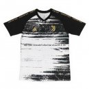 Nuevo Camisetas Entrenamiento Juventus 20/21 Negro Blanco Baratas