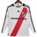 Nuevo 1ª Manga Larga River Plate Retro 2009 2010 Blanco Baratas